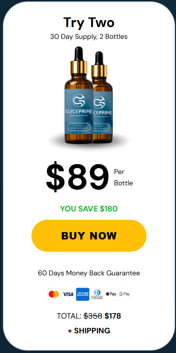 Order GlycePrime 1 Bottle